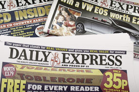 daily express uk 1