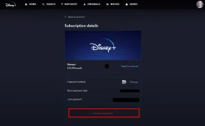 disney plus subscription 1