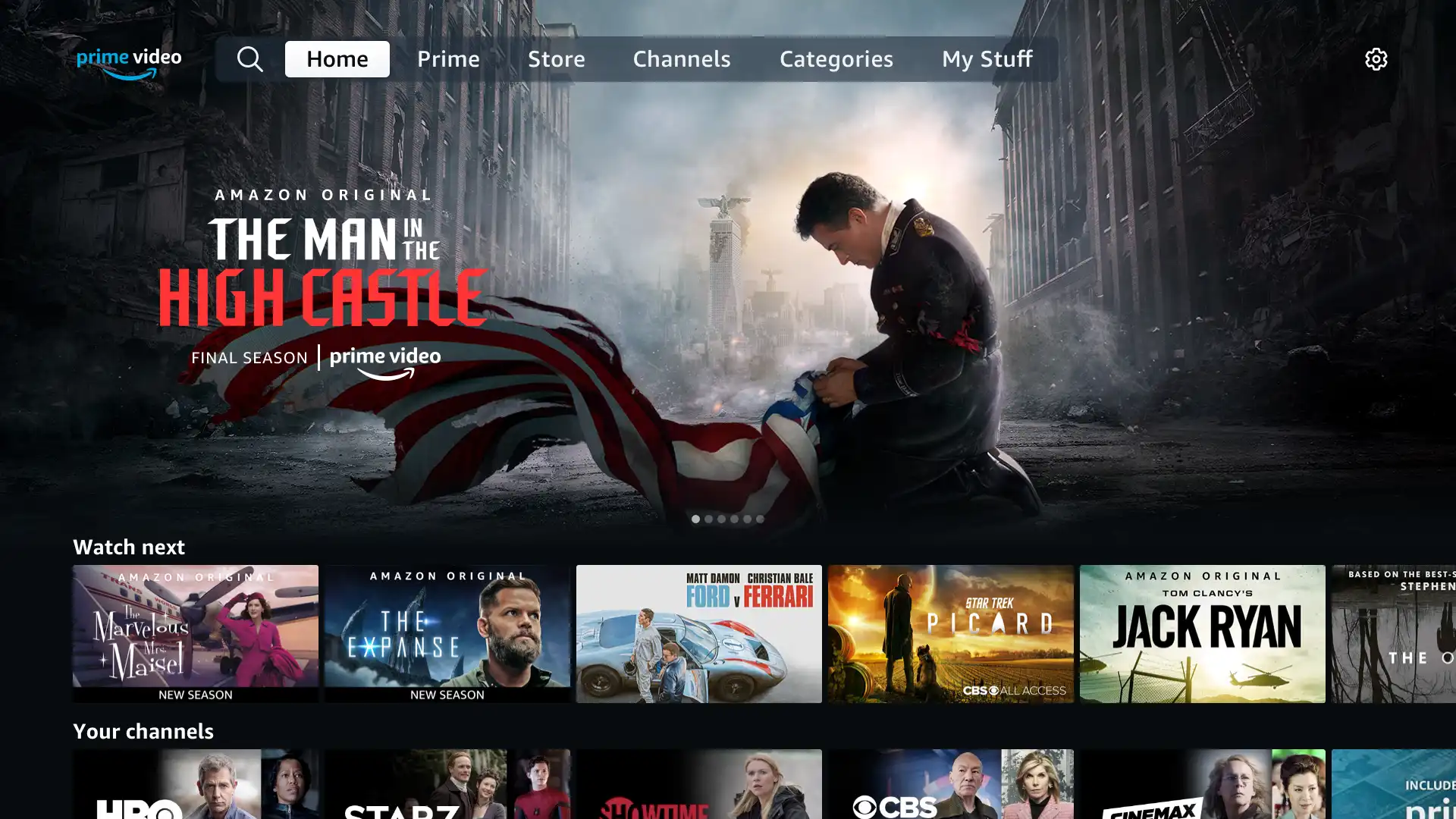 amazon prime streaming