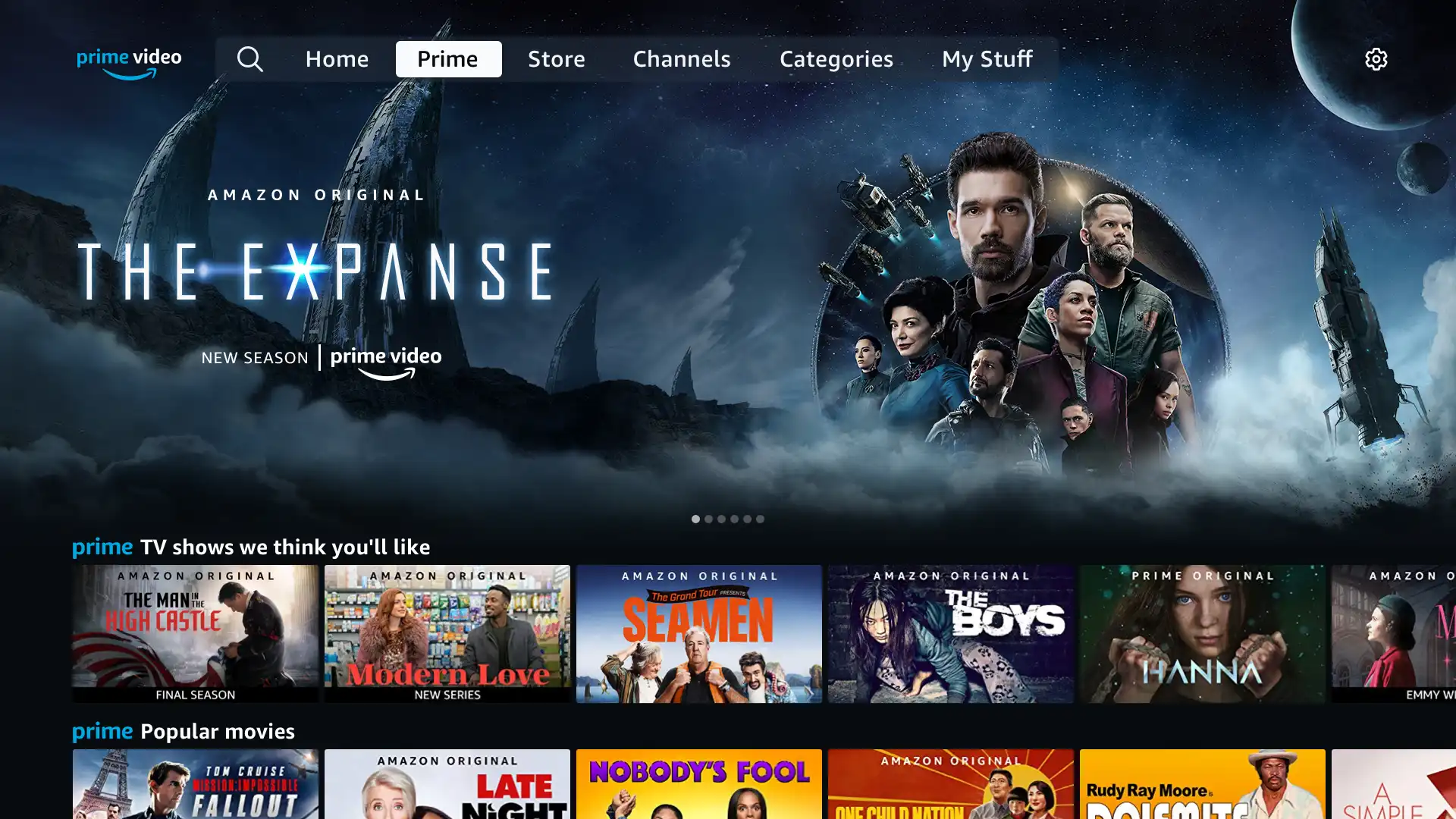 amazon prime uk video